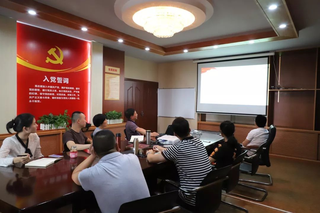 佰骏公司党支部“主题党日”